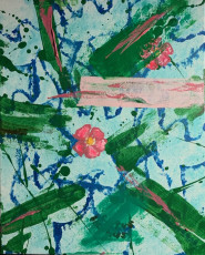 "Cistus 3" by Anura ThamardtAcrylic on CanvasDimension: 40 x 50 cmPrice: $1,200