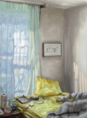 "View From Quarantine II" by Klay Enos Oil on CanvasPrice: $550