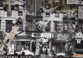 "Return to 2nd Avenue" by Ruth Oisteanu

Collage-paper on cardboard
Dimension: 11" x 8.5"
Price: $400